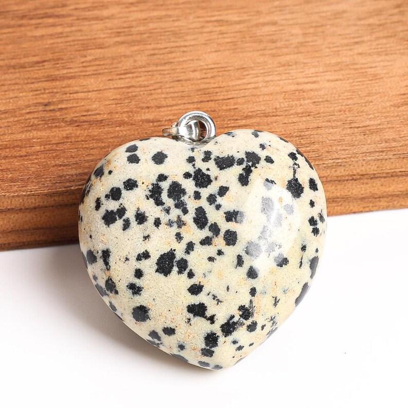 آویز قلبی دالمیشن