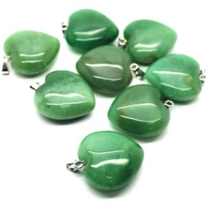 آویز قلب یشم(کوچک)